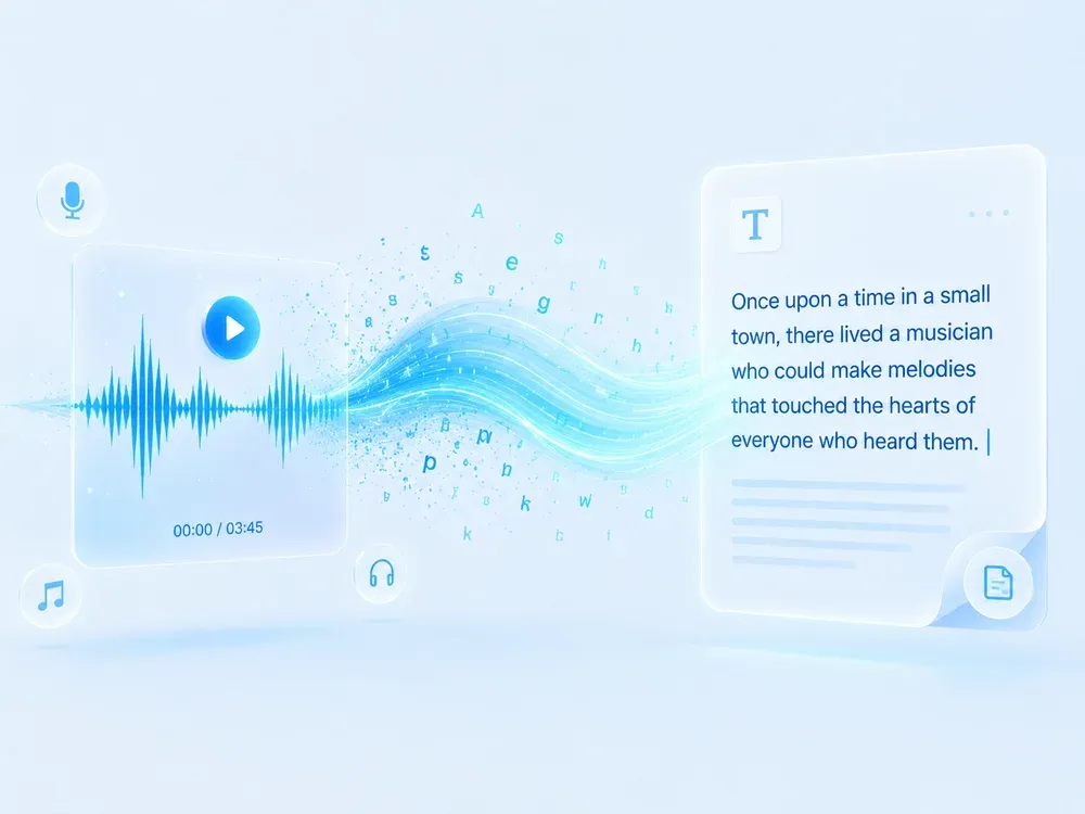 Free Audio to Text Converter