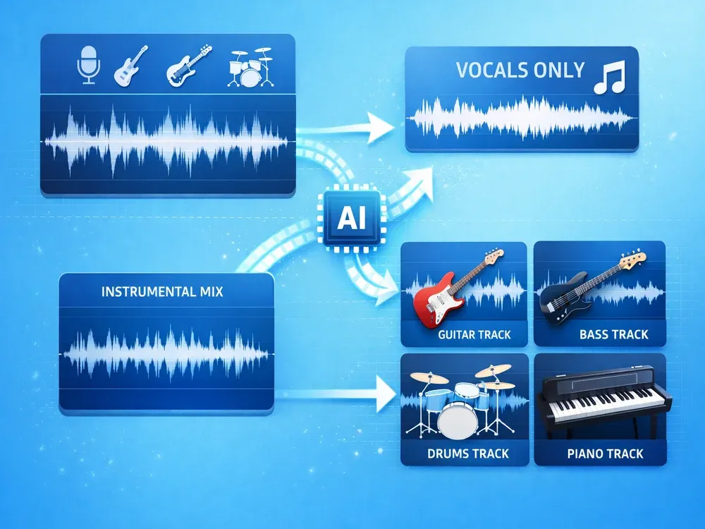 Aprenda e pratique instrumentos isoladamente
