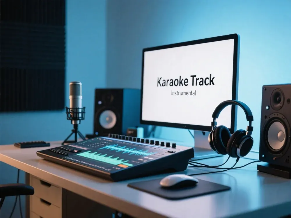 Crie faixas de karaokê ou instrumentais