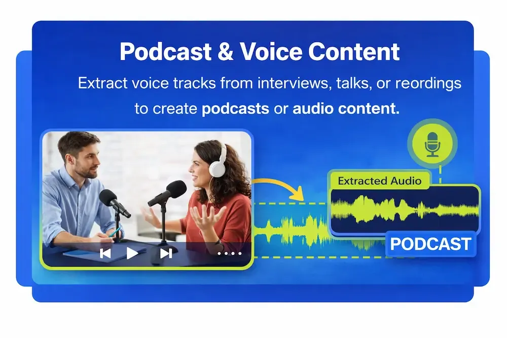Podcasts e conteúdo de voz