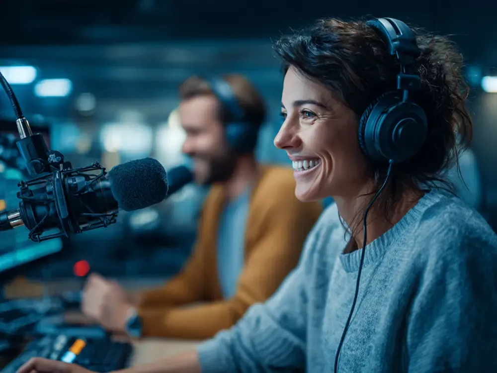 Aprimoramento de podcasts e narrações
