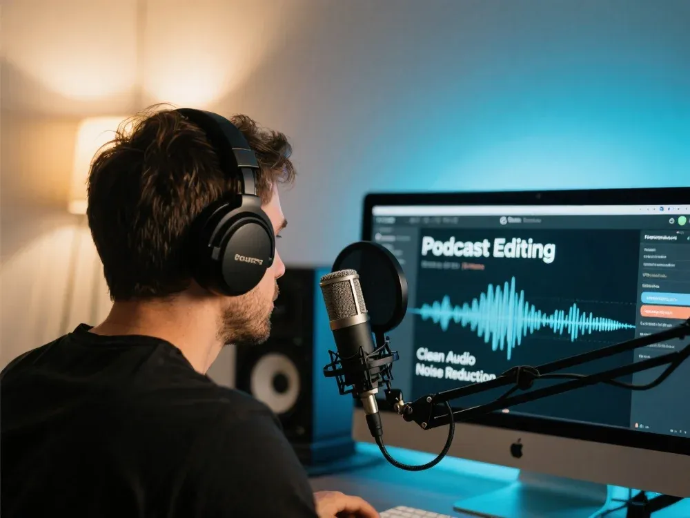 Pag-edit ng Podcast