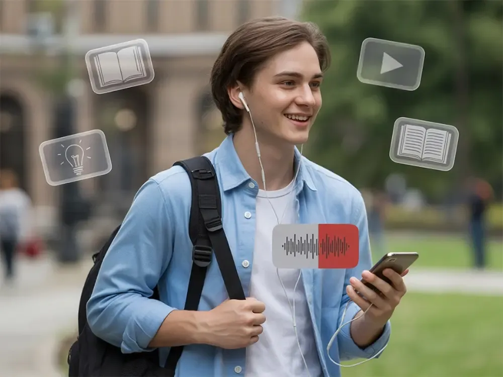 Learn anywhere with YouTube to MP3 Converter